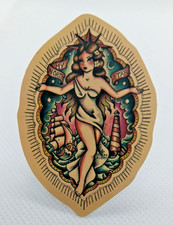 Vintage-pin-up-tattoo-sticker-decal-retro-woman-sexy-nautical-ship-north Star Vintage-pin-up-tattoo-sticker-decal-retro-woman-sexy-nautical-ship-north Star
