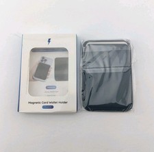 Magnetic Wallet for iPhone 16/15/14/13/12 -MagSafe Compatible Wallet with Stand