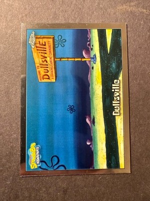 2025 Topps Chrome SpongeBob SquarePants Dullsville Base Card #110
