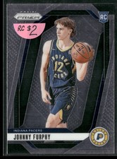 2024-25 Panini Prizm #237 Johnny Furphy Indiana Pacers Rookie