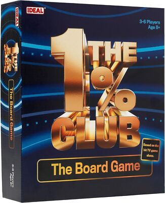 Das 1% Club Brettspiel, nagelneu und versiegelt, Versand am selben Tag 