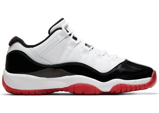 Nike Jordan 11 Jumpman Retro Low PS Concord Bred 505835-160 little kid Sz 3Y NEW | eBay