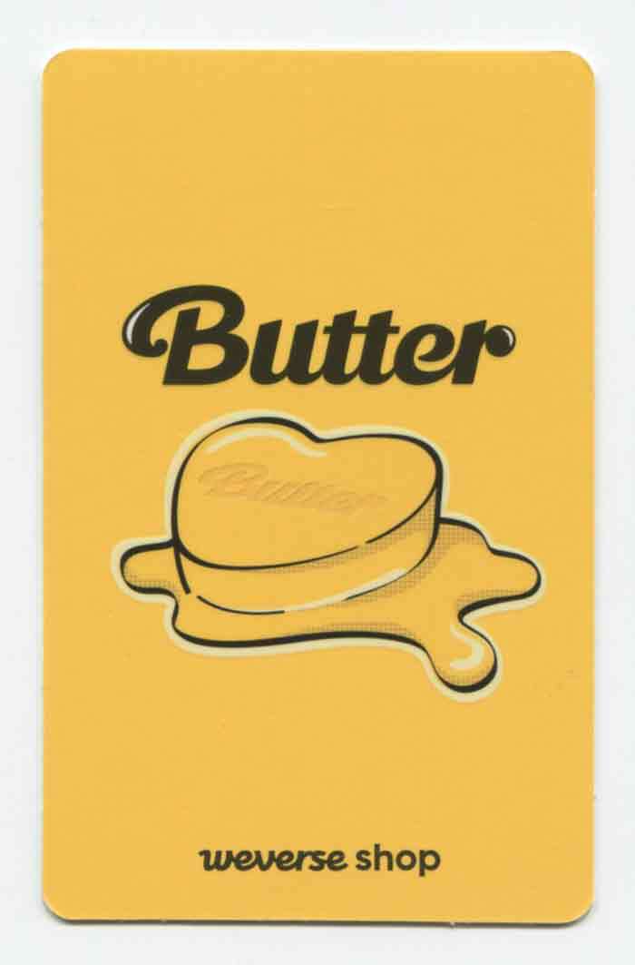 BTS - BUTTER [WEVERSE] POB Unreleased OFFICIAL PHOTOCARD | eBay