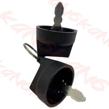 2PC FIT KIPOR IGNITION SWITCH KEYS. JK427 NEW OEM PART B-44