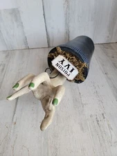 Unique ivy poison potted hand plant Halloween home decor prop