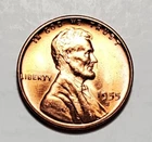 1955 S LINCOLN WHEAT PENNY UNC #C4178