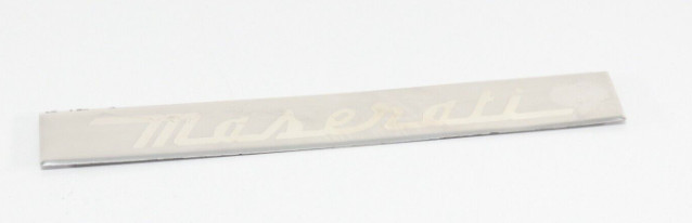 MASERATI REAR RIGHT OR LEFT DOOR SILL SCUFF PLATE OEM 670013728