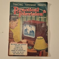 Practical Television Magazine Feb 1958 Tracing Timebase Faults