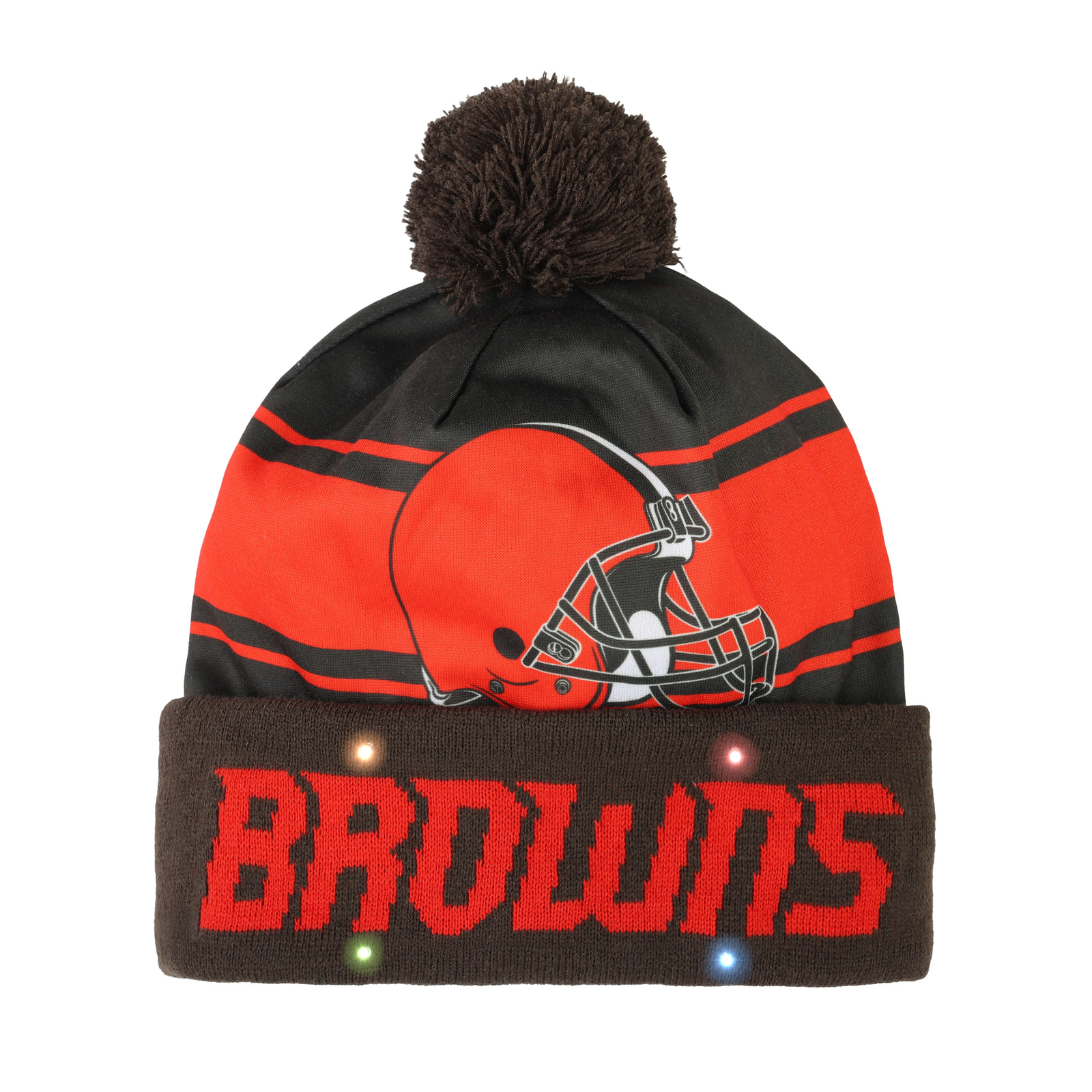 Легкая шапочка FOCO Adults NFL Cleveland Browns