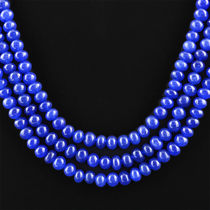 AWESOME 560.00CTS EARTH MINED ENHANCED SAPPHIRE ROUND SHAPED BEADS