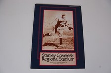 1987 Stanley Coveleski Stadium South Bend Opening Baseball Program