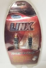 iCONCEPTS LINX FIREWIRE 4-4 PIN 6ft Cable Data Link NEW SEALED