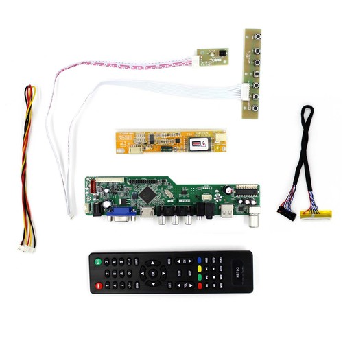 For 14.1" LTN141AT 15.4" B154EW LCD Controller Board HD VGA AV USB Input - Picture 4 of 4