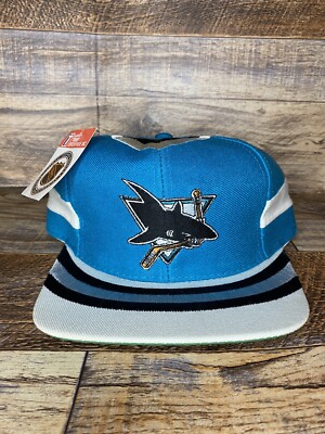 Casquette Snapback San Jose Sharks NHL, Grise, Taille Unique Réglable, Unisexe