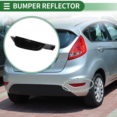 Bumper Reflector No.8A6117A849AB for Ford C-Max 2011-2018 Black 1 Pc Rear Right