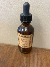 LION'S MANE Tincture Dual Extract brain cell mood nootropic NGF skin ORGANIC 2oz