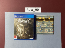 Fallout 4 PS4/5 PlayStation 4/5 2015 & Vault-Tec Perk Poster PEGI 18 UK PAL MINT