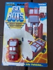 GoBots Street Heat Mini Robo Machine Vintage 1984 Bandai Japan with Card Back