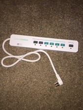 Simply Conserve 7 Outlet Power Strip Energy Saving 125VAC 15A Child Protect