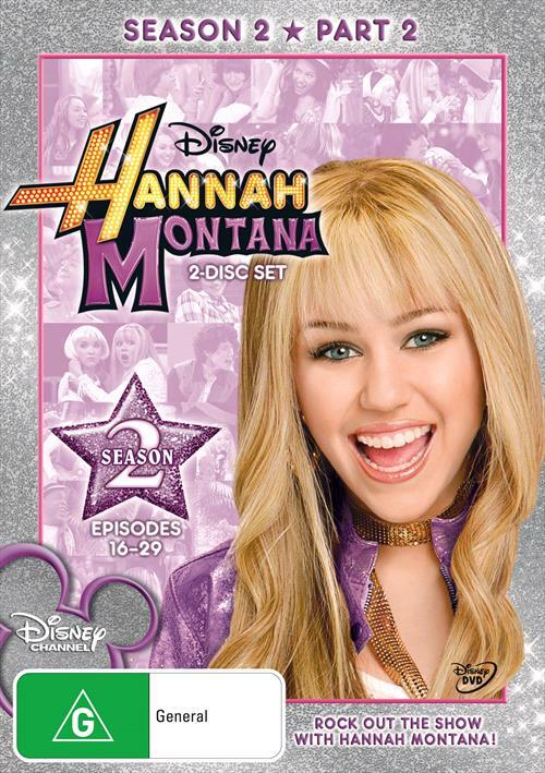 Hannah Montana: Season 2: Part 2 (DVD, 2 Discs) Very Good