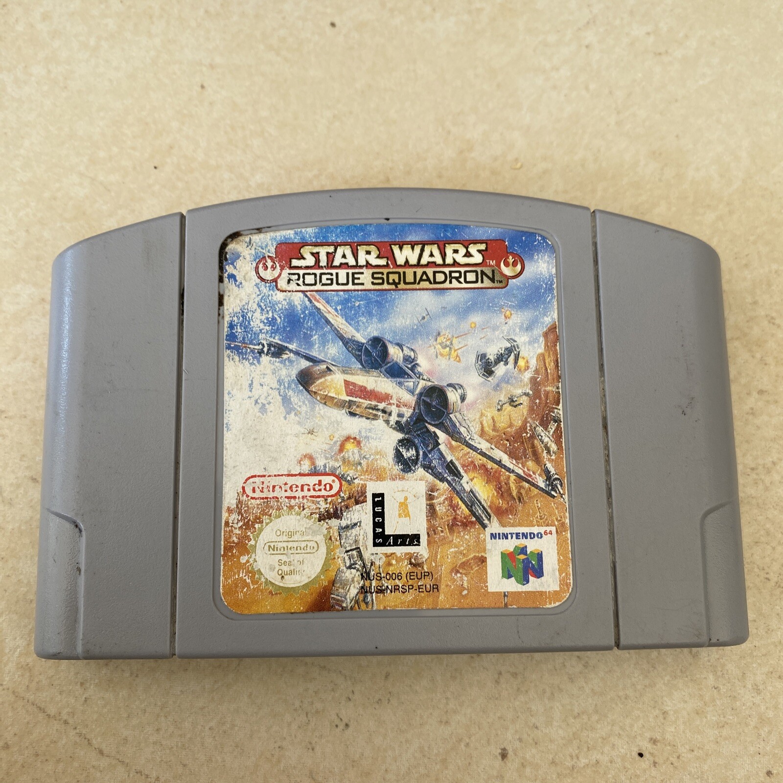 Jeu N64 Nintendo 64 - Star Wars Rogue Squadron - Version EUR