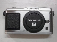 OLYMPUS Mirrorless SLR PEN E-P1 Body Silver E-P1 BODY-SLV Very Good from Japan