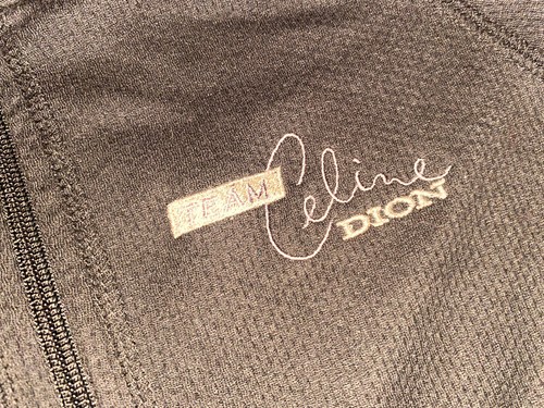 Super Rare!!! Team Celine Dion Black Sweater Shirt Pullover - Picture 4 of 15