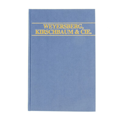 Weyersberg Kirschbaum & Cie. Solingen: Catalogue of 1892 Hardcover