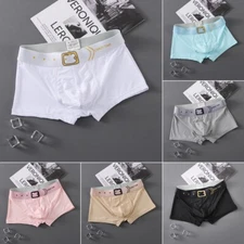1,3 Pack Mens Underwear Bulge Pouch Breathable Comfort Sport Boxer Shorts