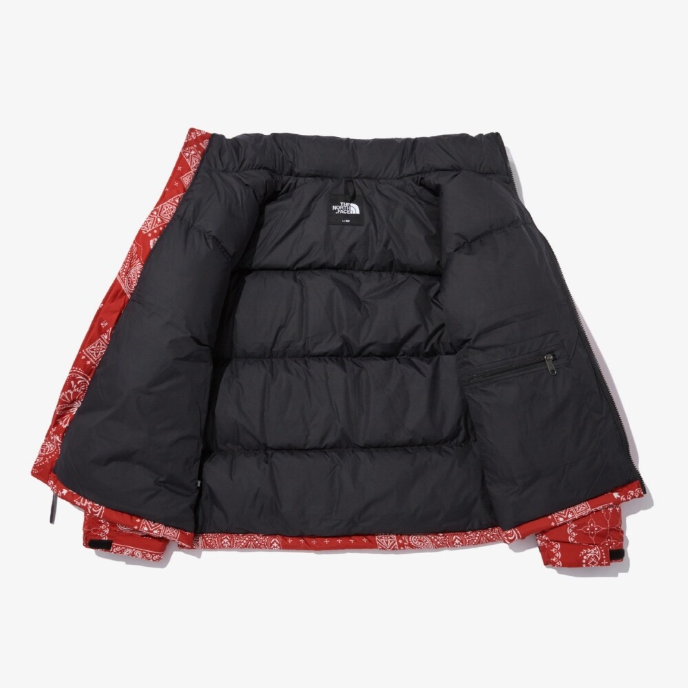 New THE NORTH FACE Mens 1996 NOVELTY NUPTSE JACKET RED