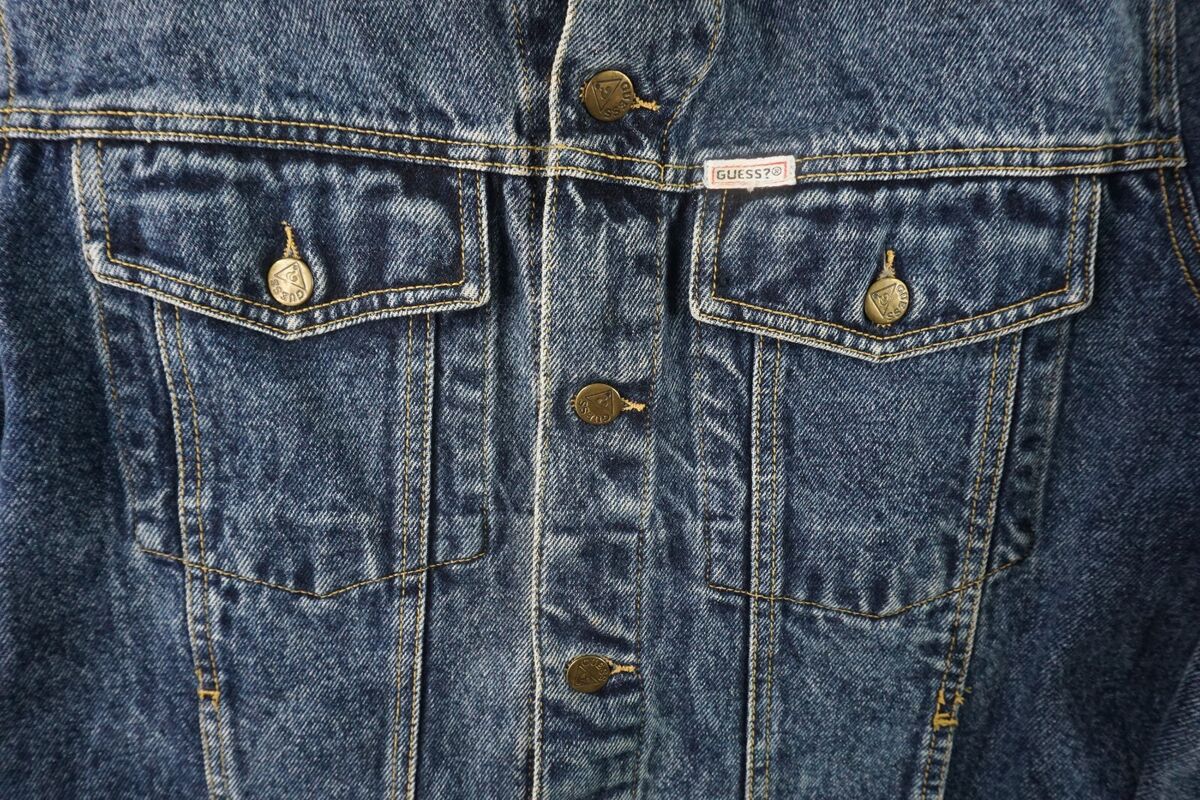 Georges Marciano for Guess Jean Jacket Mens Small Vintage Georges Marciano for Guess Jean Jacket Mens Small Vintage