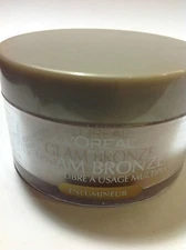 L'OREAL GLAM BRONZE ALL OVER LOOSE POWDER HIGHLIGHTER ( Riviera Riche ) NEW.