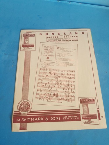 SYLVIA FROOS Sheet Music "What A Night" 1934 - Picture 5 of 5