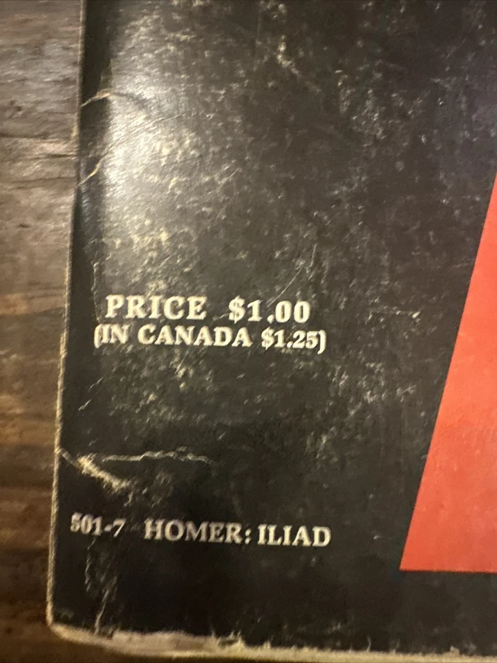 Vintage Monarch Notes and Study Guides Homer's Iliad - Image 4 of 4