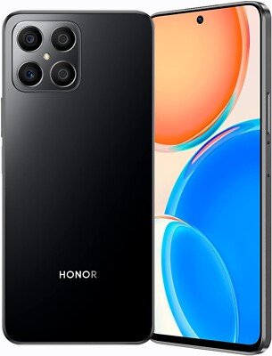 Honor X8 128GB schwarz entsperrt Android Smartphone