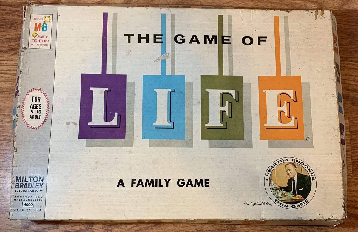 Vintage The Game Of Life Board Replacement Parts/Pieces Only, 1960