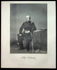 1862 Civil War Engraving Portrait Print General Benjamin Butler Alonzo Chappel