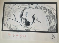 Balto Original Movie Storyboard Drawing Art Animation Balto Pack Falling Cliff 8