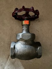 Crane 1-1/2" Brass Globe Valve Cat 382P 300 S 1000 CWP Threaded