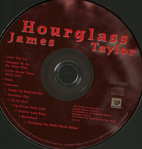 Hourglass by James Taylor (CD, 1997, Columbia Records) - Picture 3 of 4