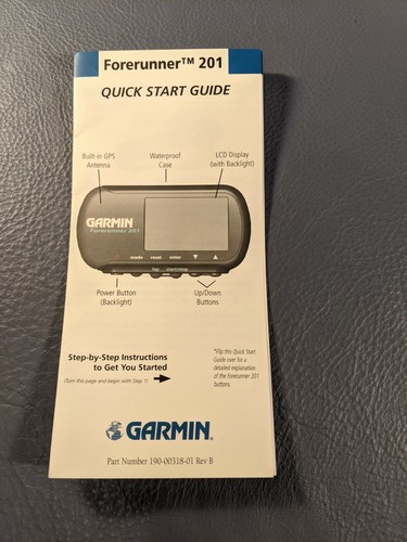Garmin Forerunner 201 Activity Tracker With Charger - Picture 5 of 5