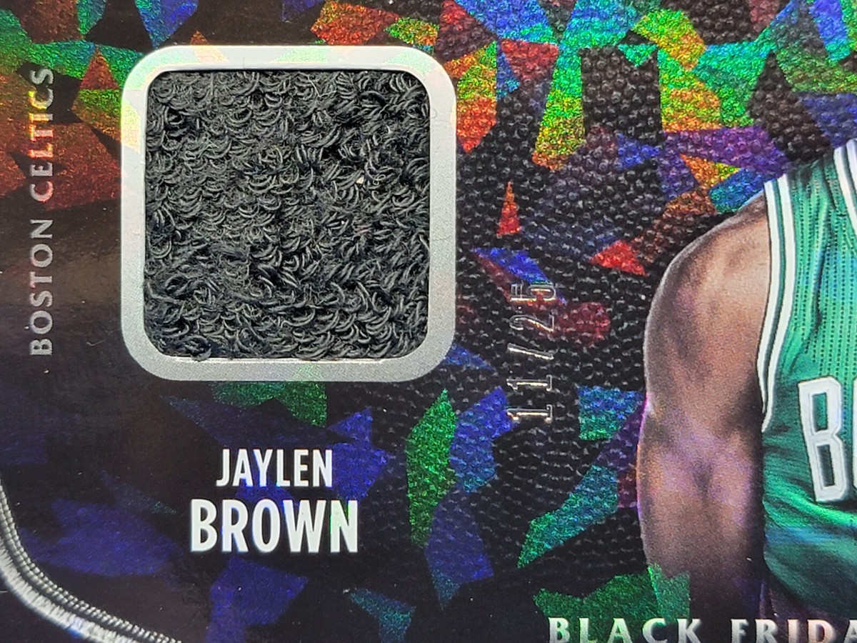 2016-17 Panini Black Friday Jaylen Brown Rookie Jersey RC Card