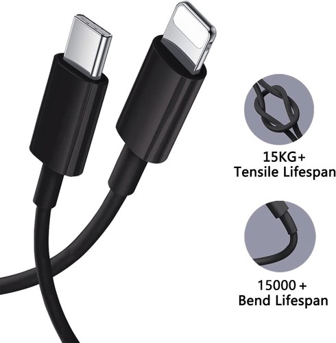 For Apple iPad mini 1 2 3 4 5 Air 2 3rd Fast Type C To iPhone Cable Charger Cord - Picture 6 of 20