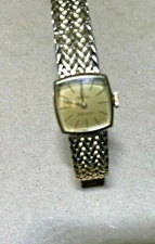 LADIES 10K Gold Filed  OMEGA LADYMATIC AUTOMATIC SWISS WATCH 
