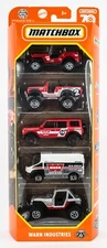 2023 Matchbox Warn Industries 5-Pack | Jeep® | International® | Ford | FSB