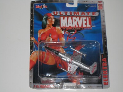 2002 ULTIMATE MARVEL AIR FORCE COLLECTION :  ELEKTRA F-104 STARFIGHTER