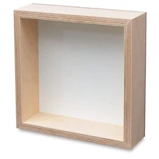 Museum Series Gessobord 8"x8" Art Shadow Box Wall Display Decor
