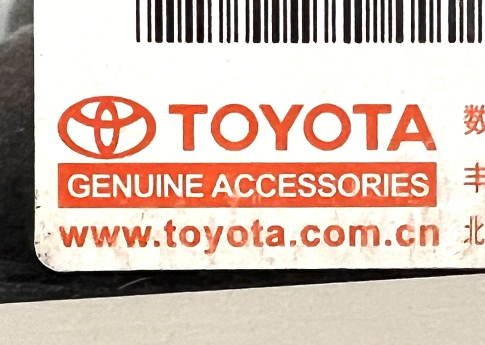 Conjunto de trava de roda Lexus original do fabricante (curtos), para ES350, RX350, IS250, NX200 - Imagem 4 de 4