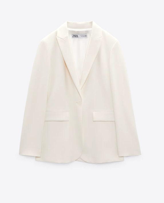SALE【新品】　ZARA バーズアイベスト　L ホワイトベージュ ZARAから出た🌸ツイードベスト🤍／ . . #zara購入品