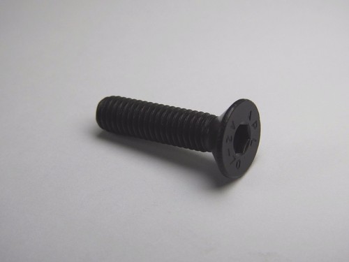 M6 (6mm) BLACK A2 STAINLESS STEEL SOCKET COUNTER SUNK SCREWS ALLEN KEY BOLTS - Picture 3 of 3